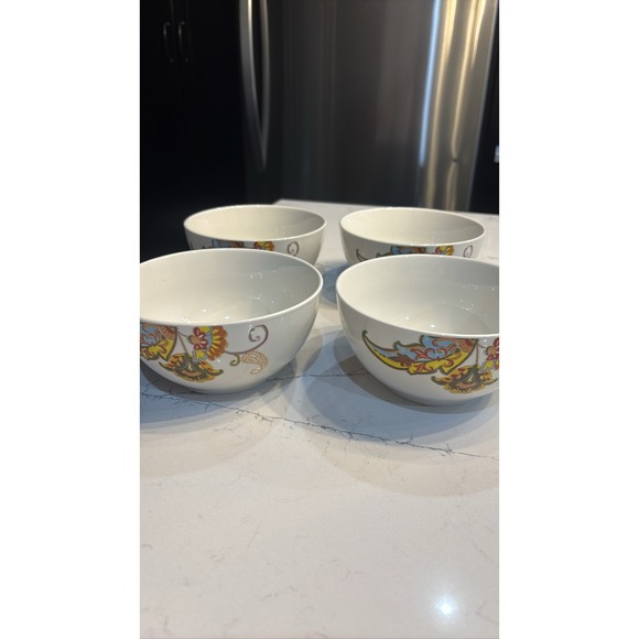 Better Homes & Gardens Floral Soup Cereal Bowls Set of 4